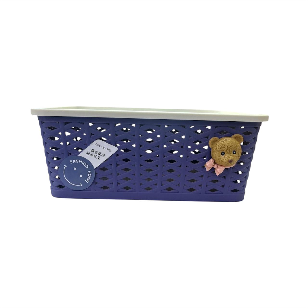 CANASTA DECORATIVA DE OSOS