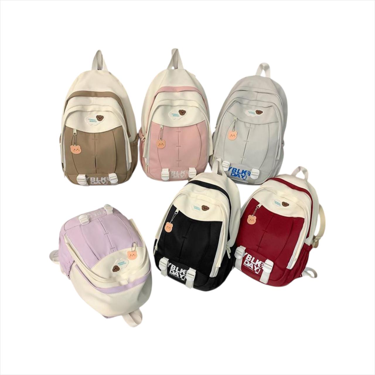 MOCHILA ESCOLAR MINIMALISTA
