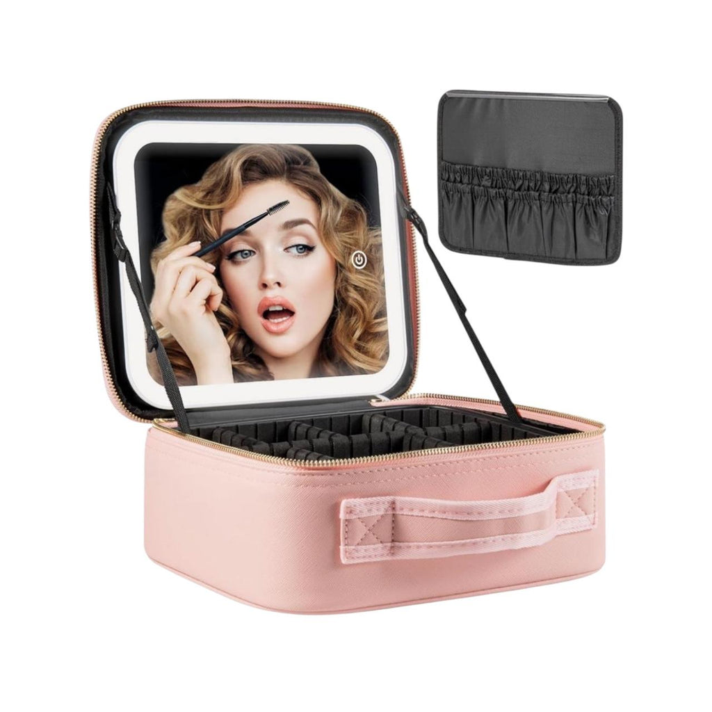 COSMETIQUERA PÓRTAIL CON LUZ