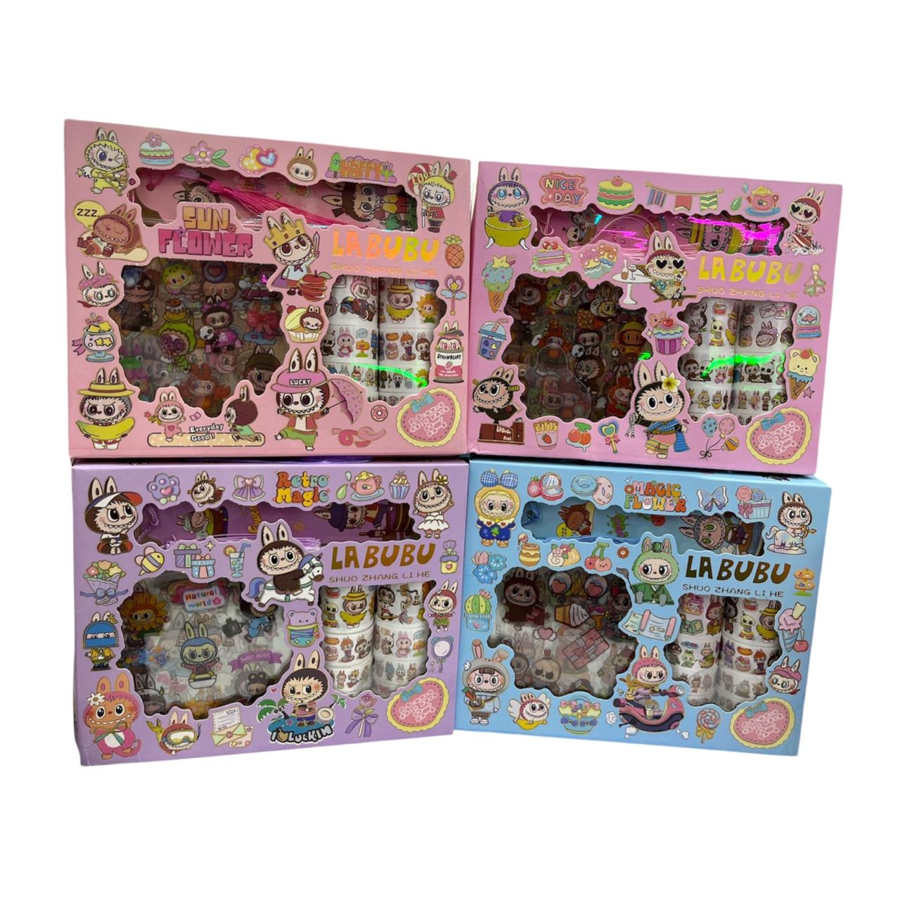 STICKERS KAWAII DE LABUBUS