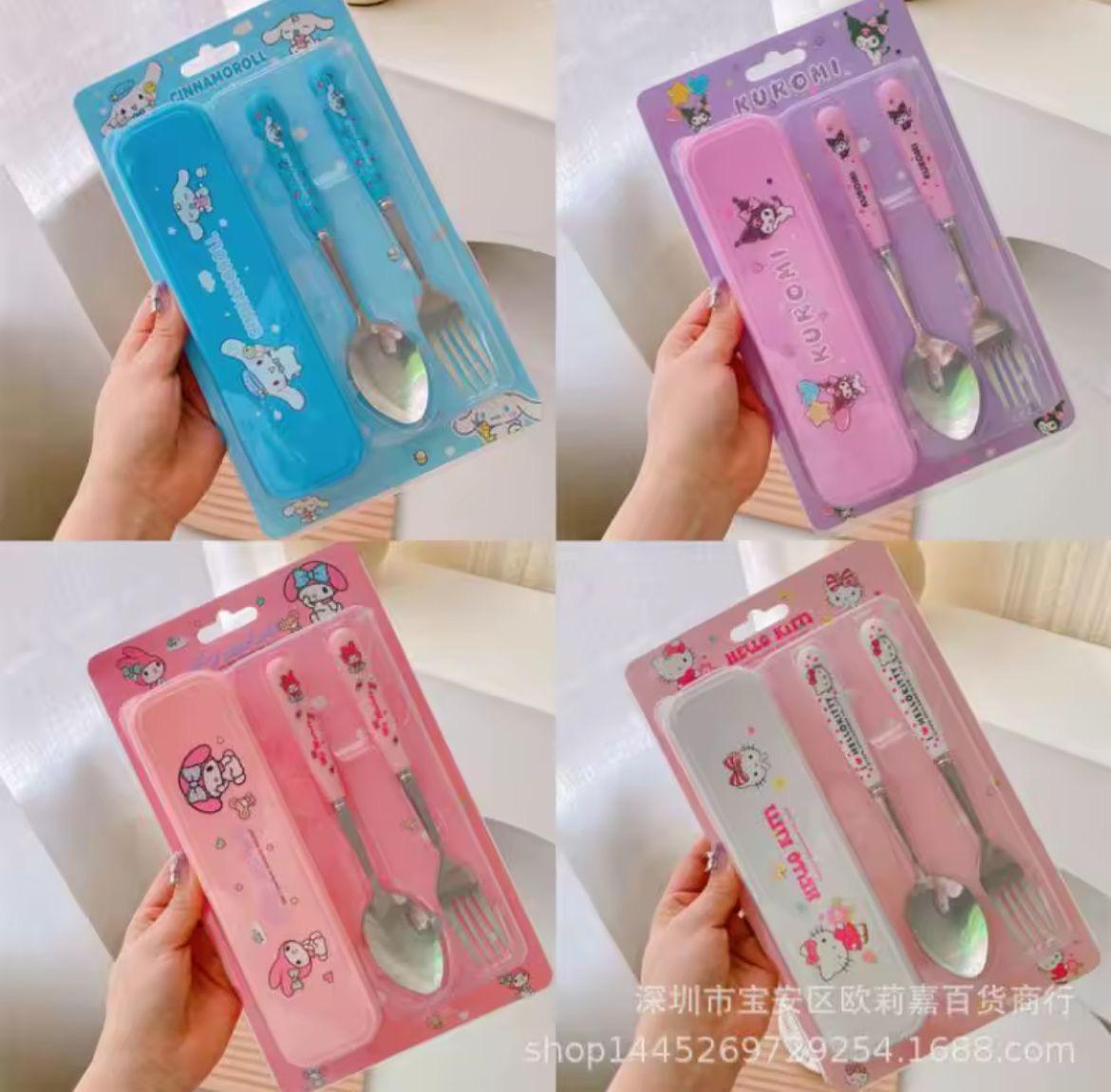 CUBIERTOS SANRIO