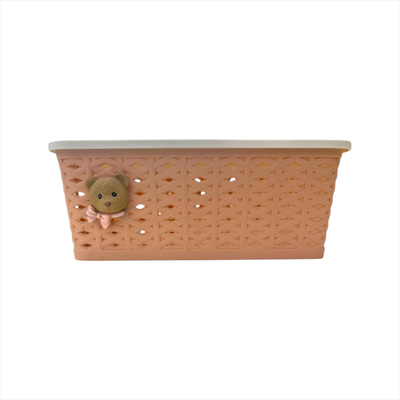 CANASTA DECORATIVA DE OSOS