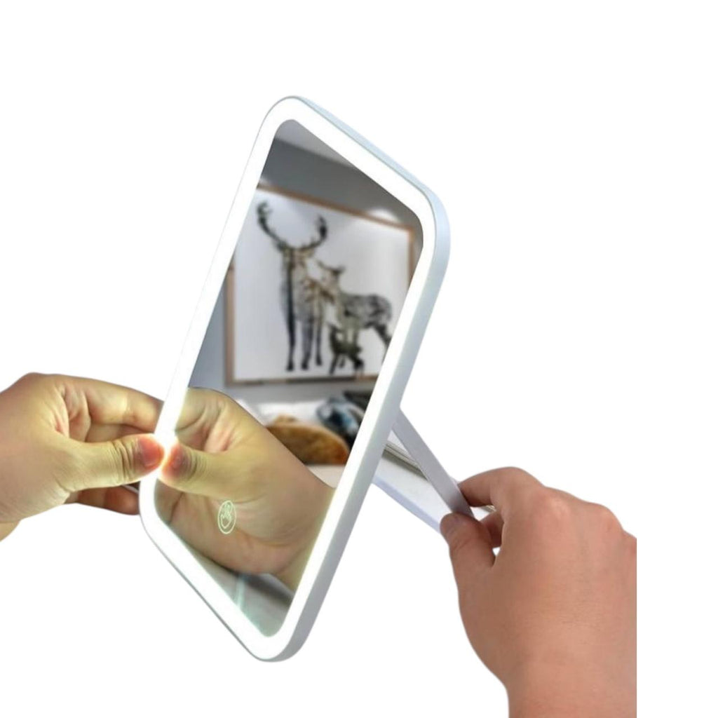 ESPEJO CUADRADO CON LUZ LED