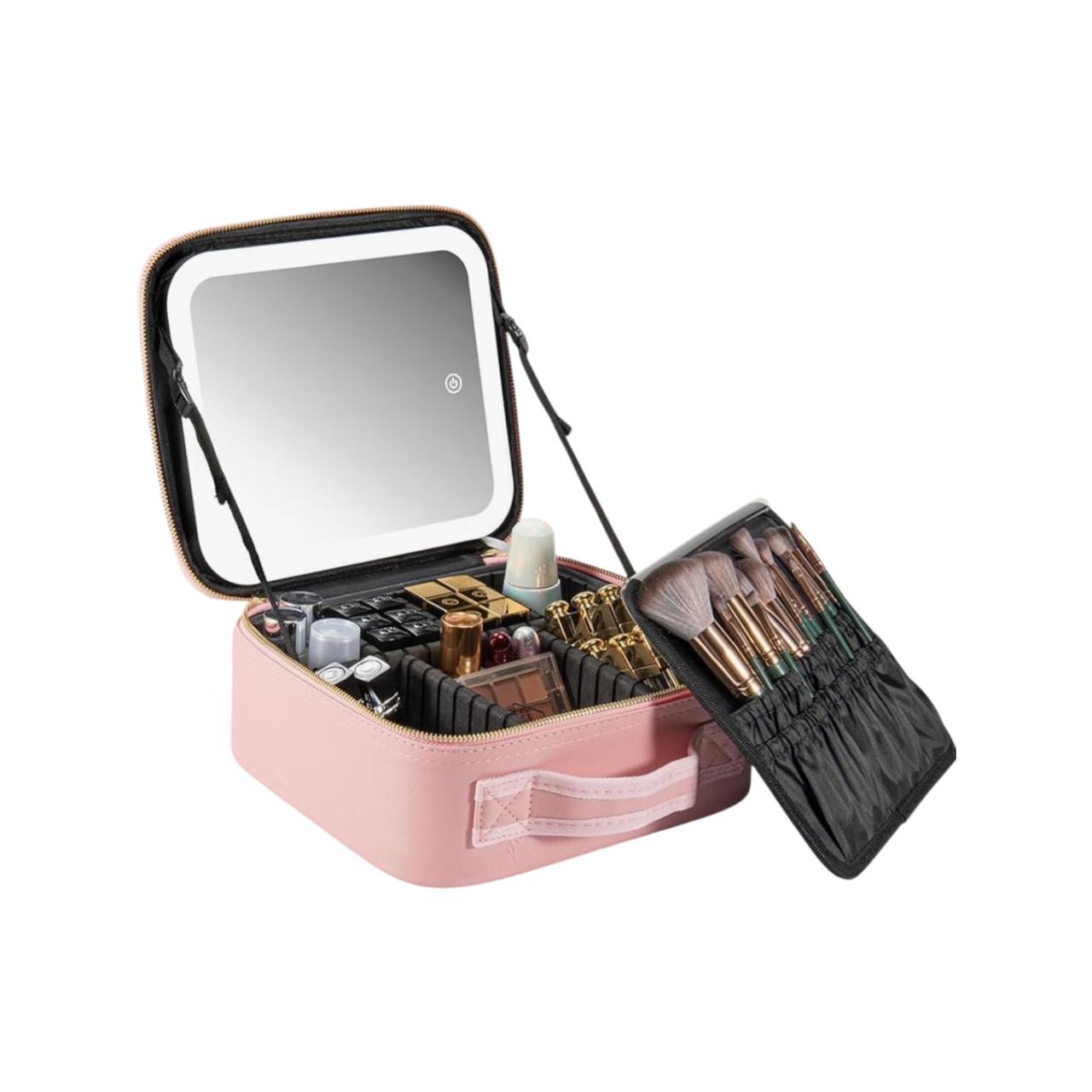 COSMETIQUERA PÓRTAIL CON LUZ