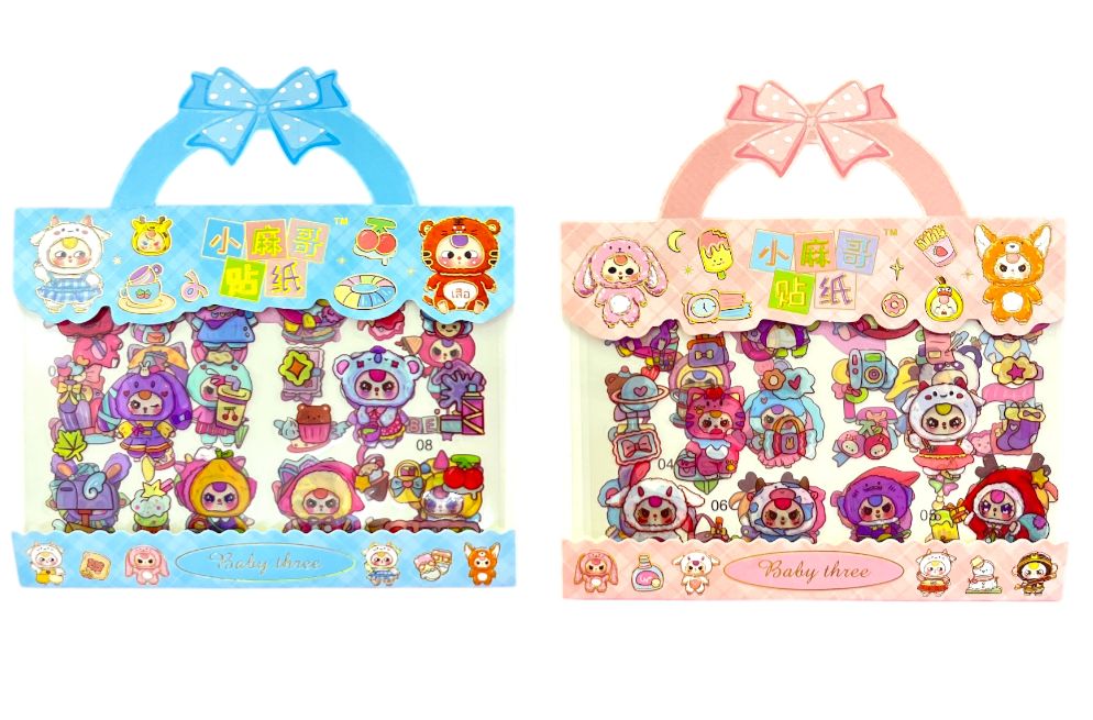 STICKERS BABY THREE (UNIDAD)