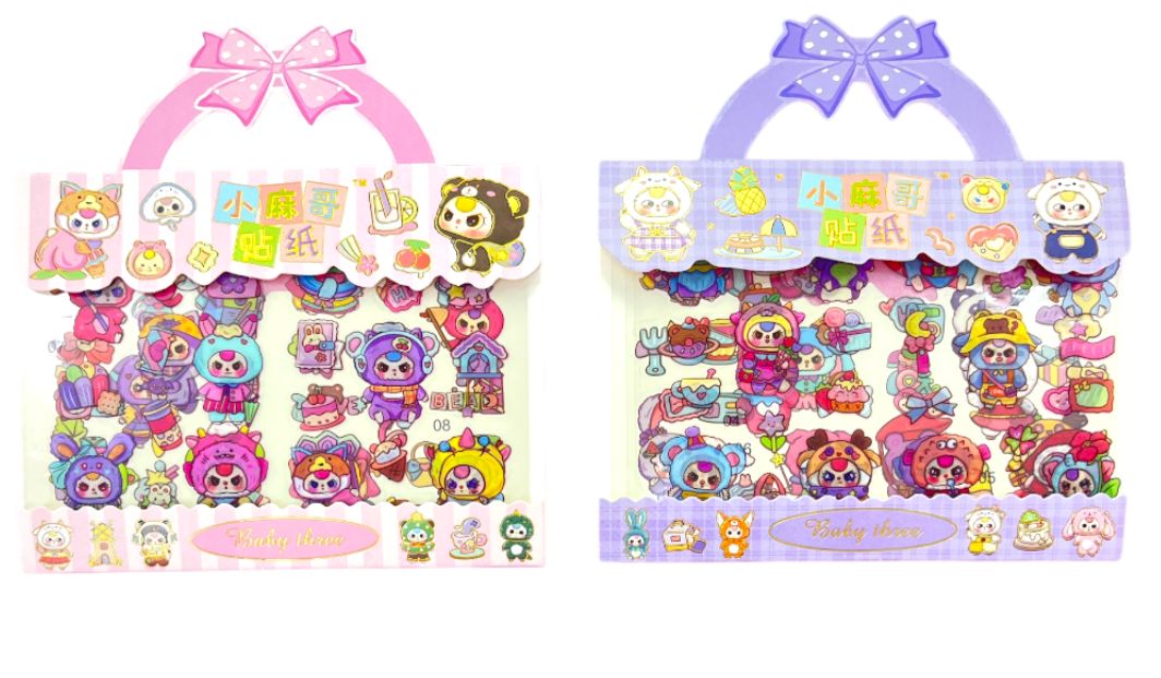 STICKERS BABY THREE (UNIDAD)